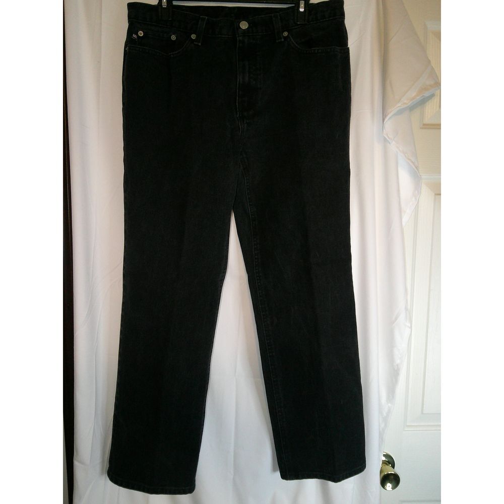 Women's Vintage Black Polo Jeans Company Saturday Jeans Size 6